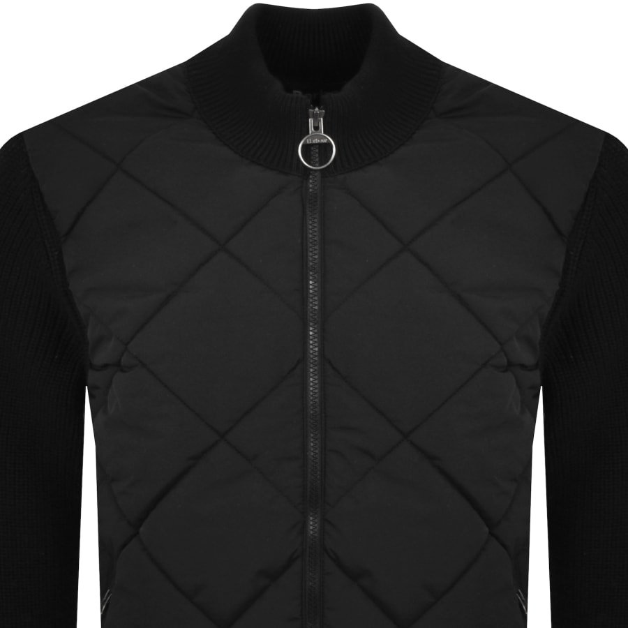 Barbour jumper mens Black clearance
